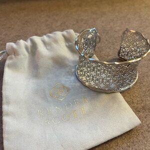 Kendra Scott Cuff Bracelet in Silver Filigree Mix
